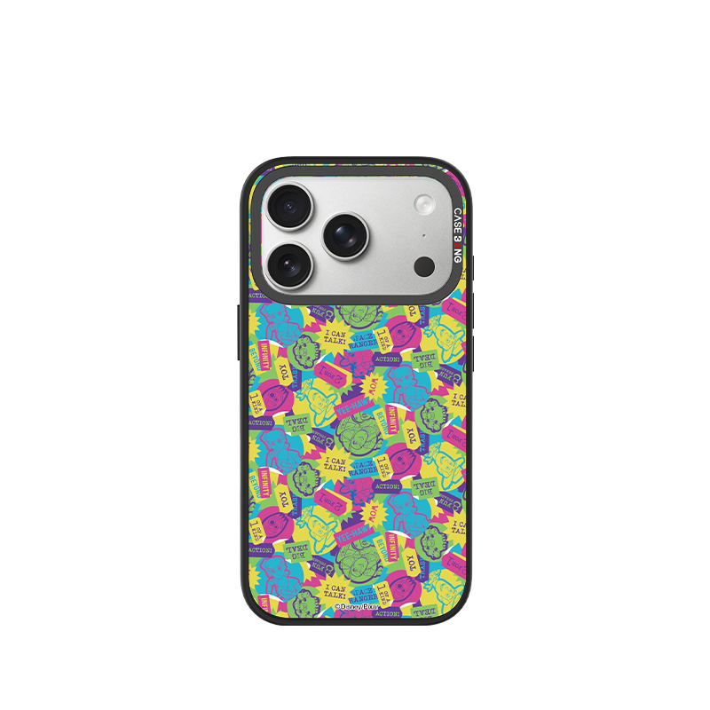 Retro Toy Pattern Snap-On Phone Case