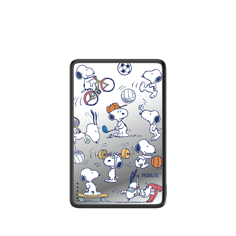 Snoopy Sport Party Magnetic Power Bank