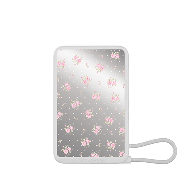 Sweet Garden built-in cable power bank with garden artwork | CASEBANG