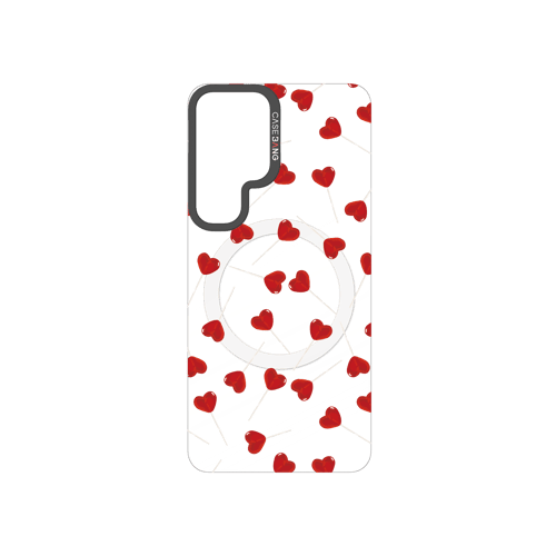 Red Heart Snap-On Phone Case