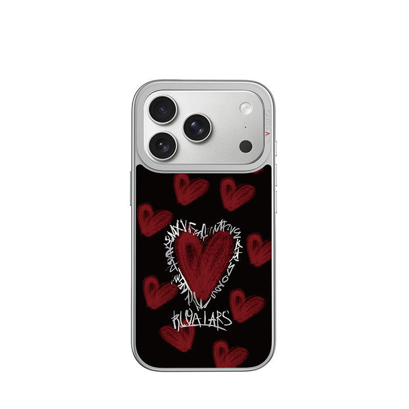 LOVE SURROUNDS Glossy Mirror Case
