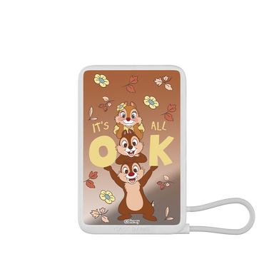 Chip 'n' Dale power bank with built-in cable | CASEBANG