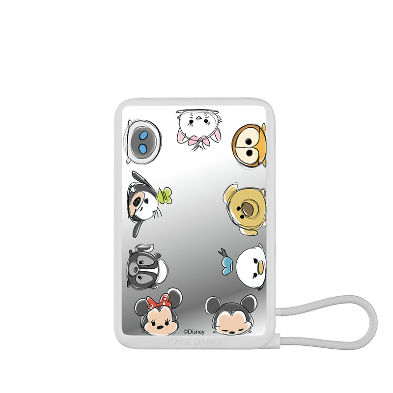 Tsum Tsum Adventures Power Bank with Built-In Cable