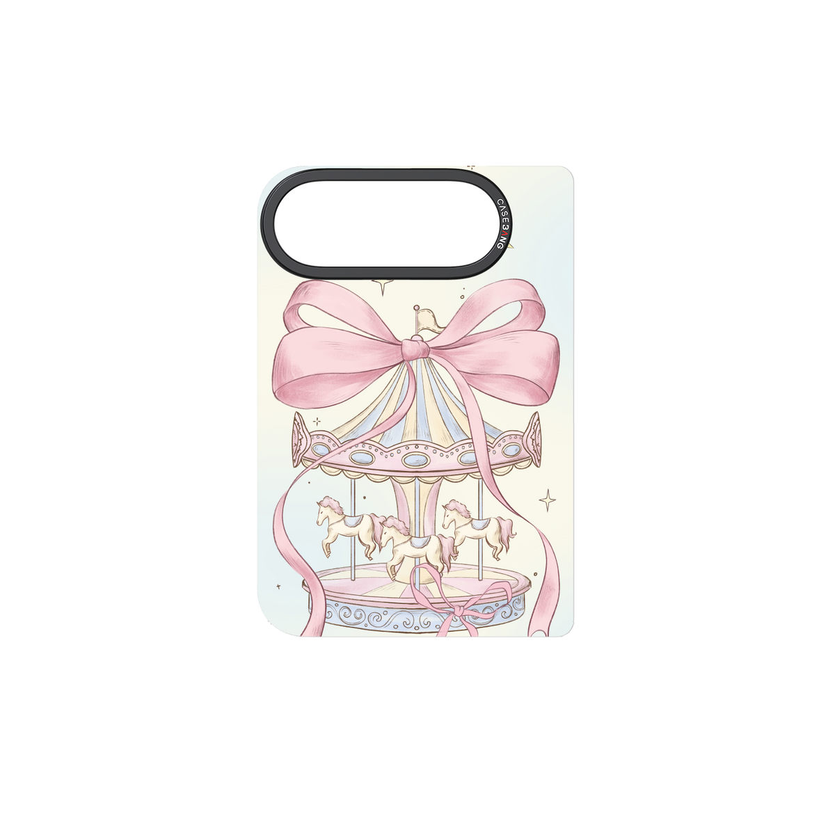 Carousel Bow iPhone Duo Snap-On Cover