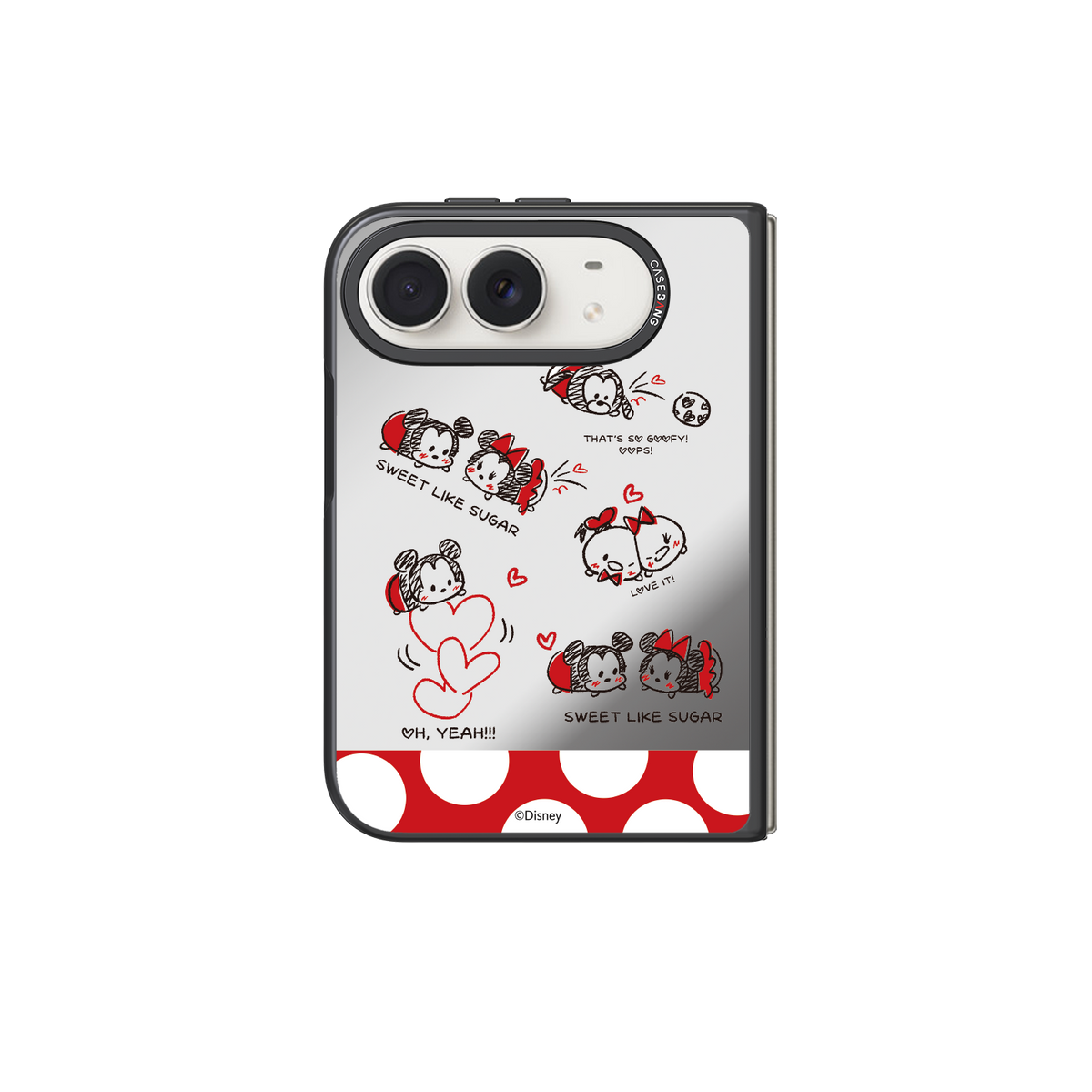 Mickey& Minnie Polka Love Snap-On Case – iPhone Duo Snap-On Cover