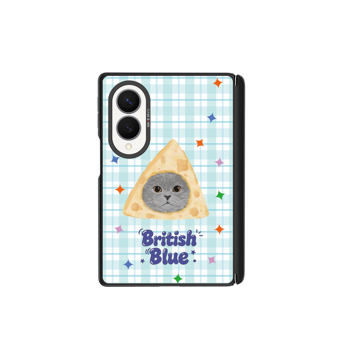 British Blue Galaxy Z Fold8