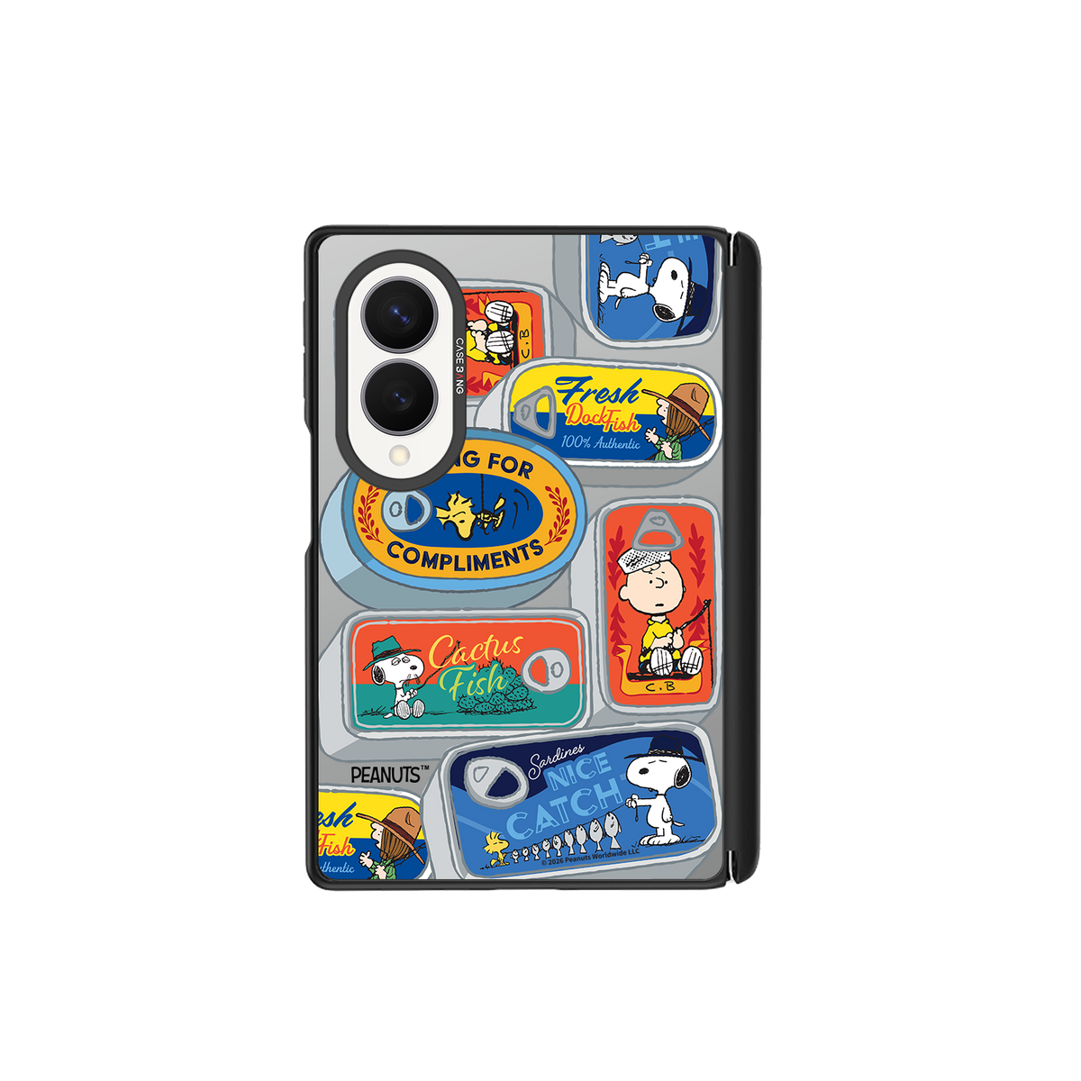Galaxy Z Fold8 Peanuts Tin Back Cover