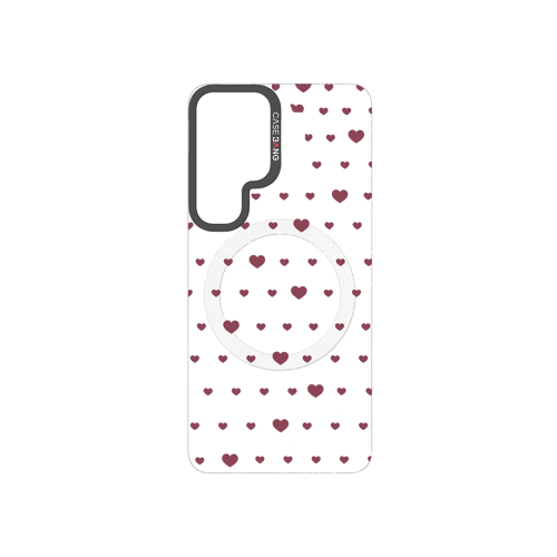 Red Heart Snap-On Phone Case