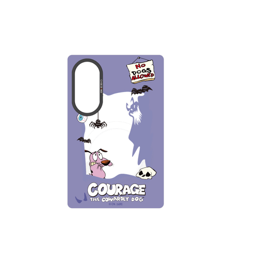Haunted House Courage Galaxy Z Fold8 Snap-On Cover