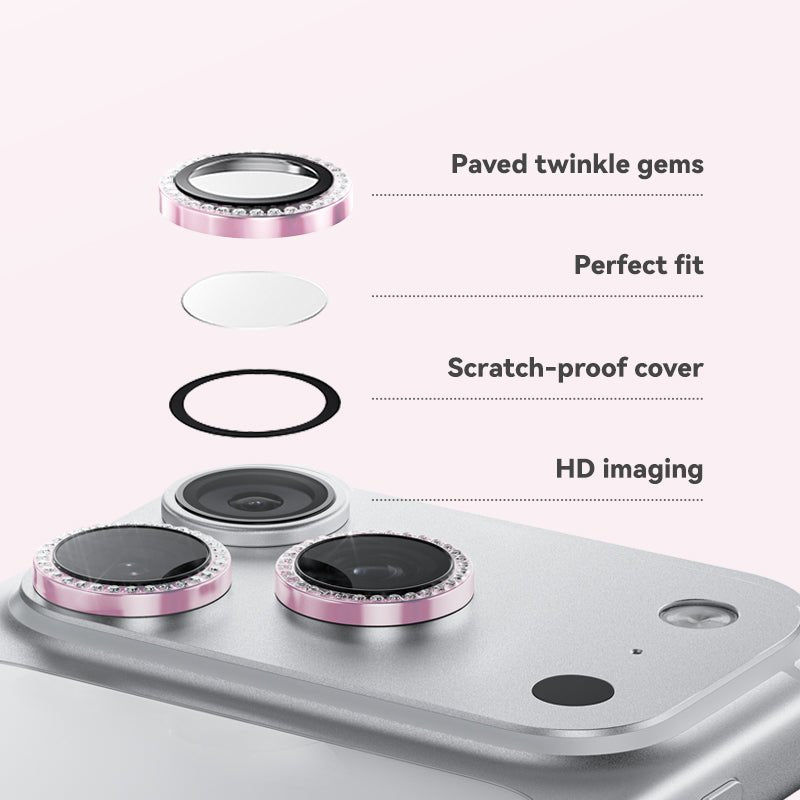 Camera Lens Gem - CaseBangOthersCaseBangiPhone 16 Pro MaxBlack