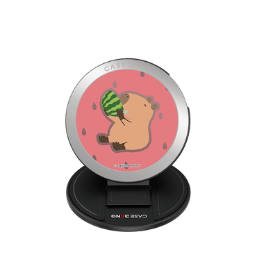 Capybara Series MagSafe Grip Stand - CaseBangMagsafe Grip StandCaseBangWatermelon CapybaraBase Stand + Back Cover