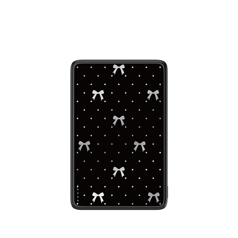 Classic Black Bow Magnetic Power Bank - CaseBangPower BankCaseBang5000mAh