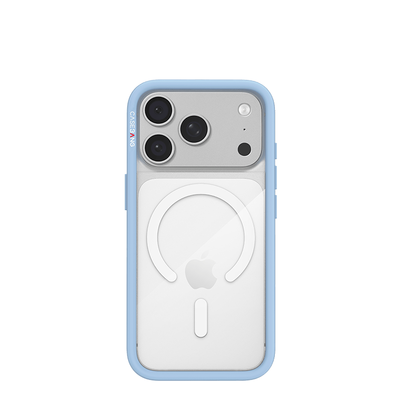 Colory Clear Unijoy Phone Case - CaseBangCaseBangBlueiPhone 17 Pro