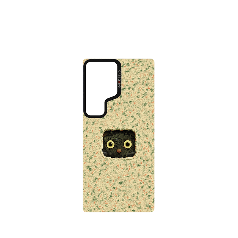 Curious Cat Imagisnap - CaseBangImagisnapCaseBangSamsung S25 UltraBack Cover