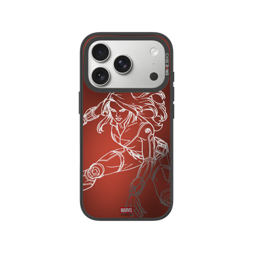 Black Widow Avengers snap-on phone case cover for iPhone and Samsung | CASEBANG