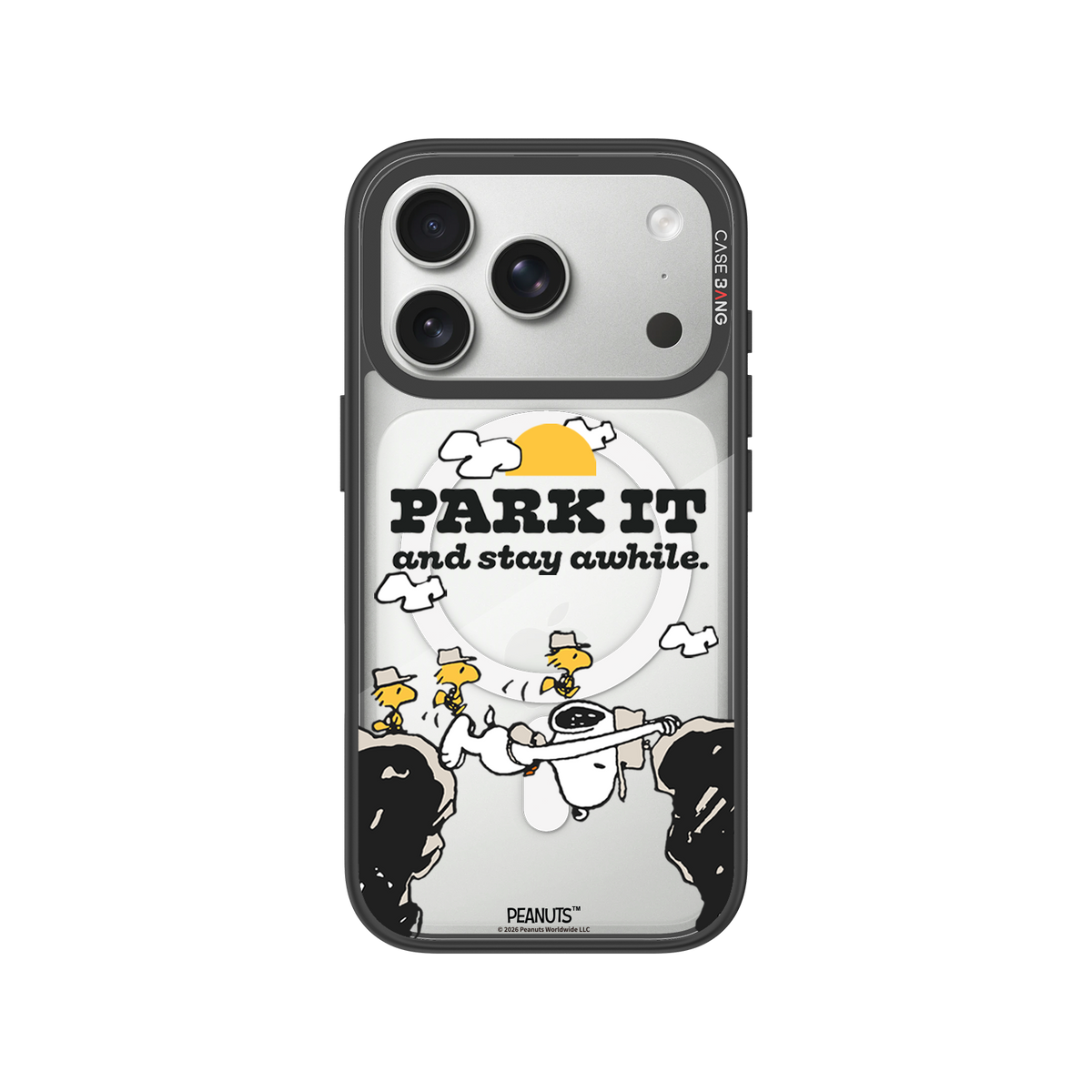 Snoopy Park Day Snap-On Cover
