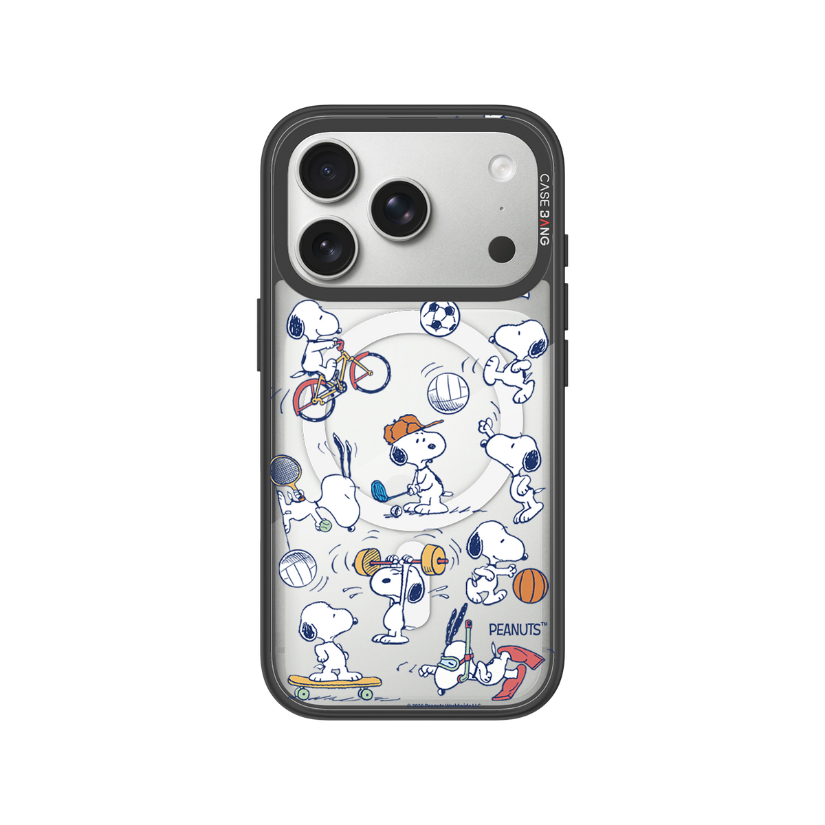 Snoopy Sports Party Snap-On Cover