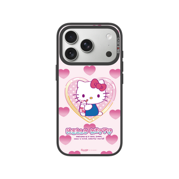Kitty In Love snap-on phone case cover – Sanrio Hello Kitty ImagiSnap Case for iPhone & Samsung | CaseBang