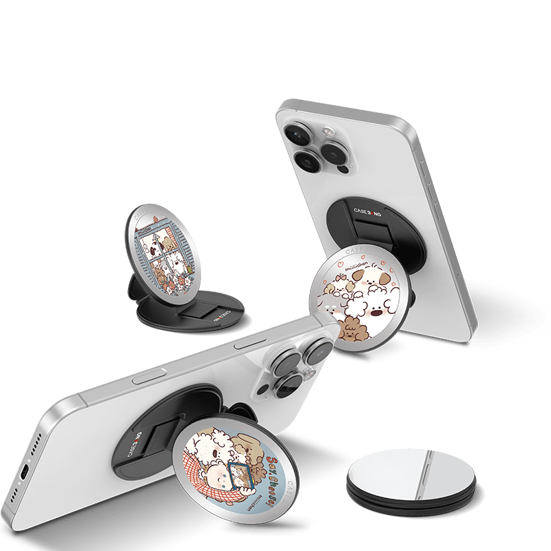 Doggie Family Magsafe Grip Stand - CaseBangMagsafe Grip StandCaseBangBack Cover