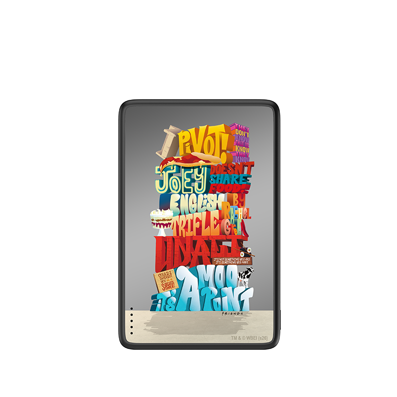 Classic Quote Magnetic Power Bank | Friends | CASEBANG