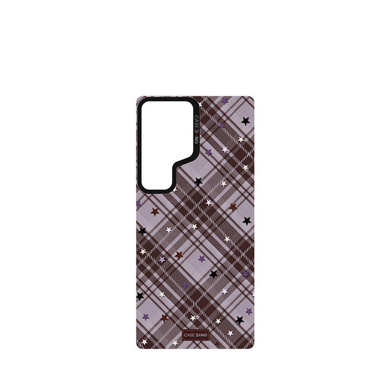 Grape Purple Stars Imagisnap - CaseBangImagisnapCaseBangSamsung S25 UltraBack Cover