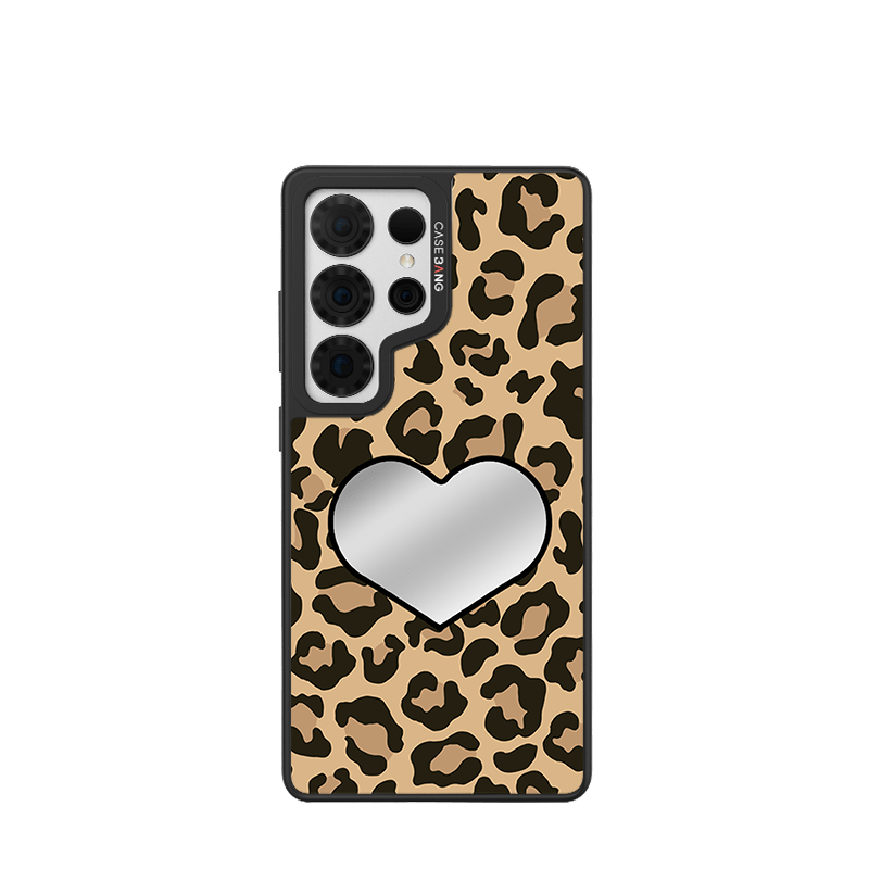 Heart Leopard Print Unijoy - CaseBangUnijoyCaseBangSamsung S25