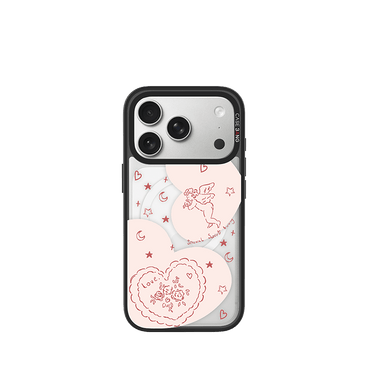 Heart Signal Snap - On Phone Case - CaseBangClear ImagiSnap Case MagSafe CompatibleCaseBangiPhone 17 Pro MaxBack Cover+Base Case