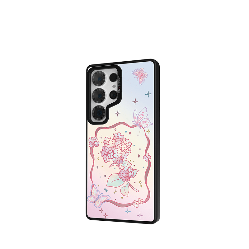 Hydrangeas In Bloom Imagisnap - CaseBangImagisnapCaseBangSamsung S24Back Cover+Base Case