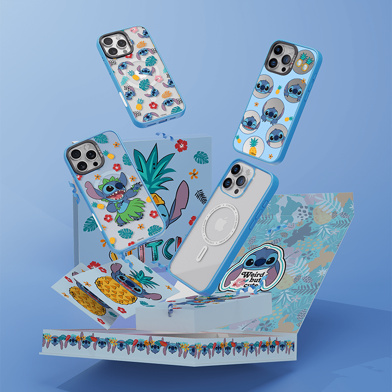 Island Vibes Stitch Phone Case Gift Box - CaseBangGift BoxCaseBangiPhone 14 Pro