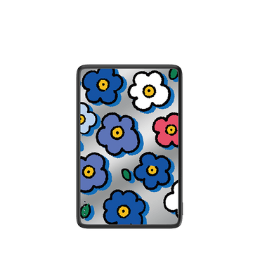 Little Blue Flower Magnetic Power Bank - CaseBangPower BankCaseBang5000mAh