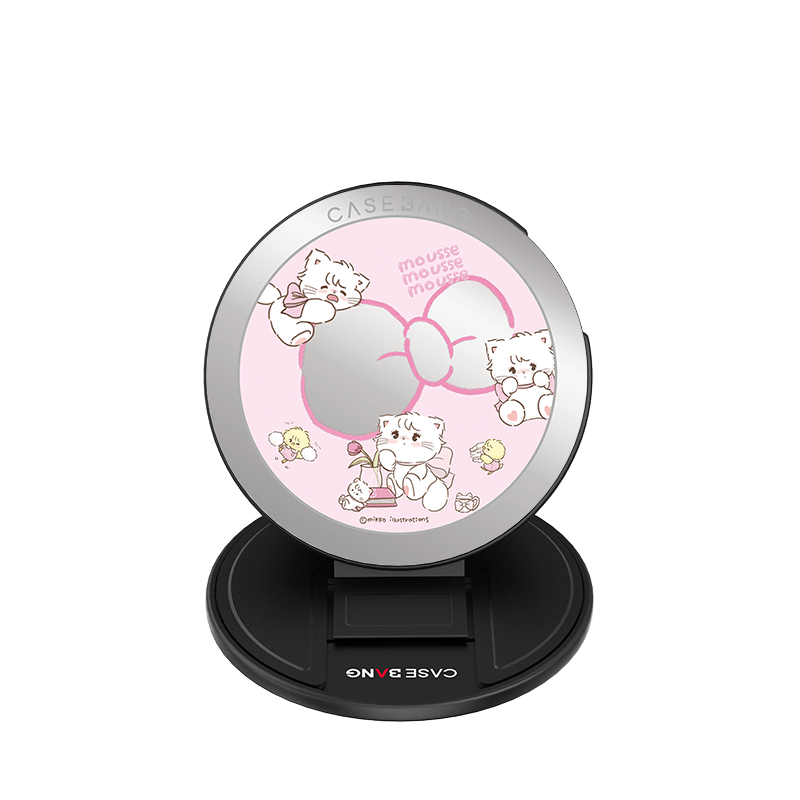 Mikko Characters MagSafe Grip Stand - CaseBangMagsafe Grip StandCaseBangRibbon MousseBase Stand + Back Cover