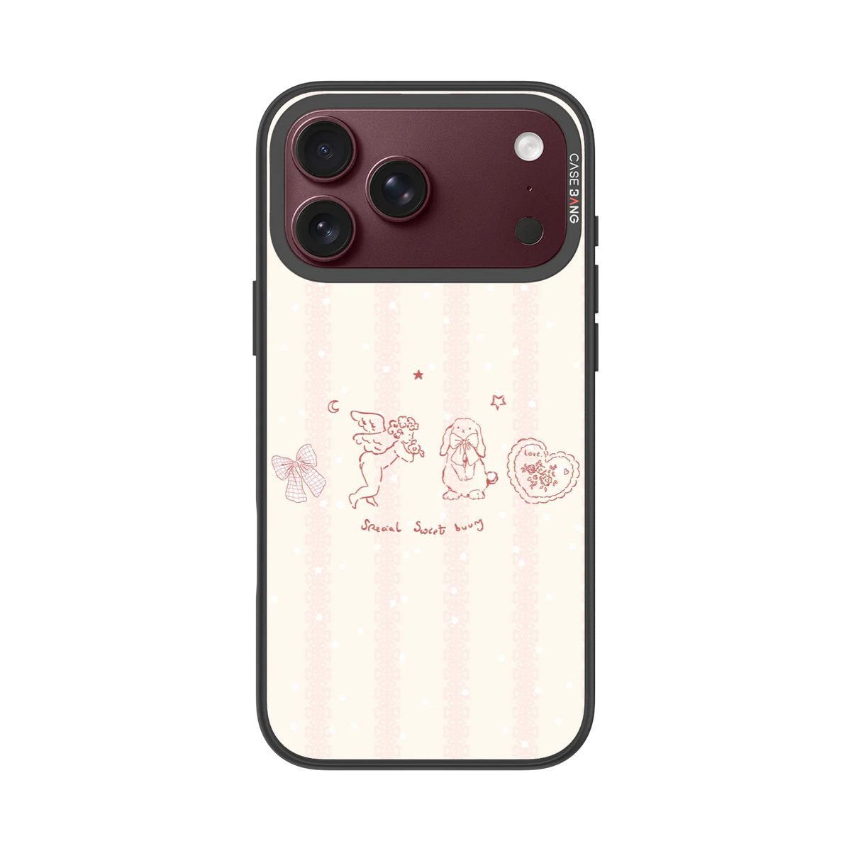 Heart Moment Snap-On Case — iPhone 18 Pro Max — Complete Case Set