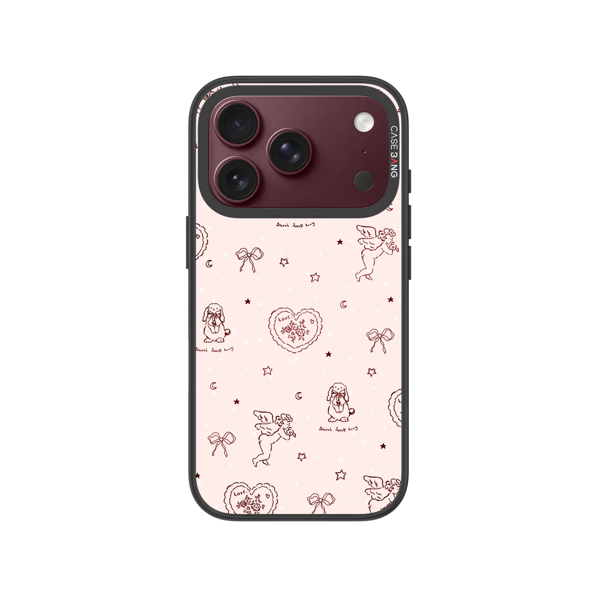 Heart Password Snap-On Case — iPhone 18 Pro — Complete Case Set
