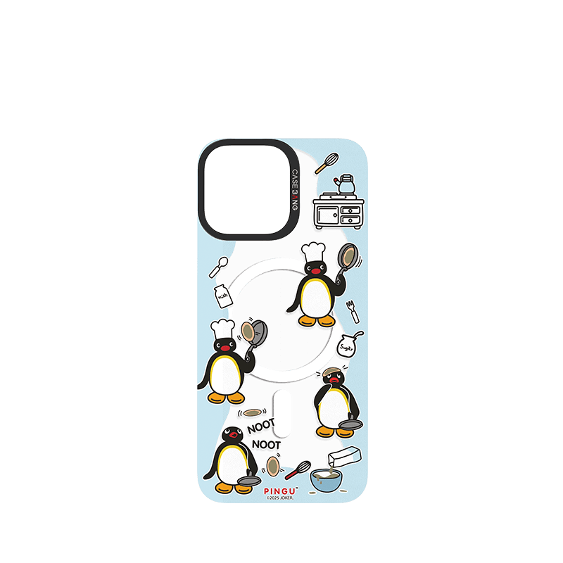 Pingu Cooking Imagisnap - CaseBangImagisnapCaseBangiPhone 16 Pro MaxBack Cover