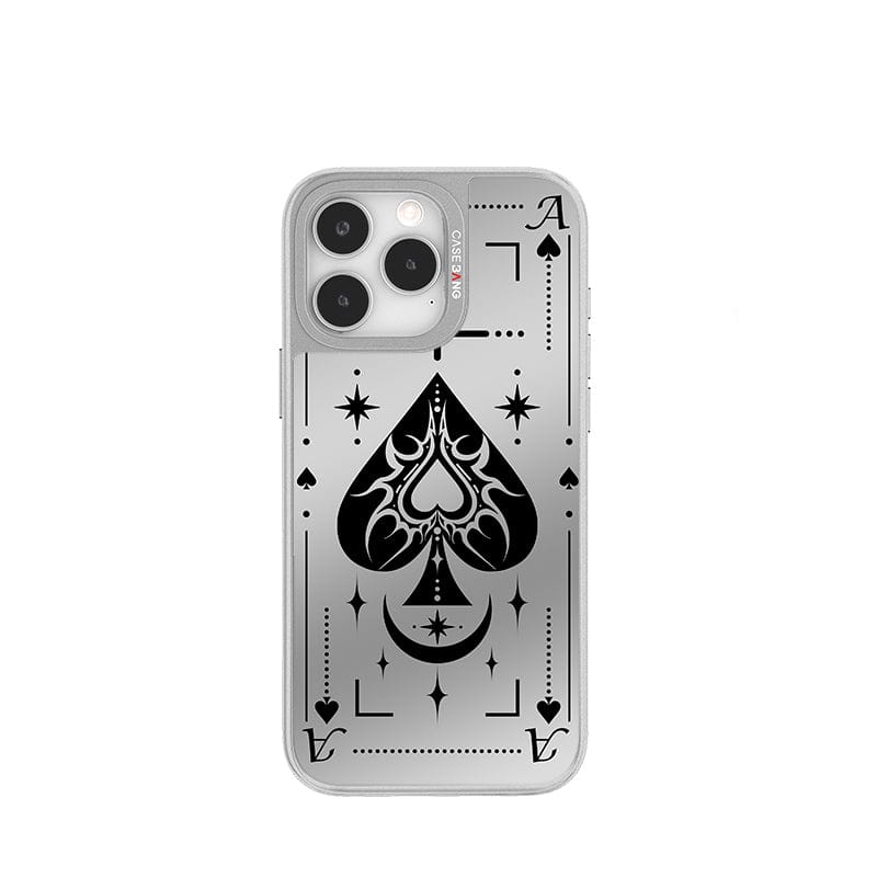 Pocket Pair Silver Unijoy - CaseBangUnijoyCaseBangSPADES AiPhone 14 Pro