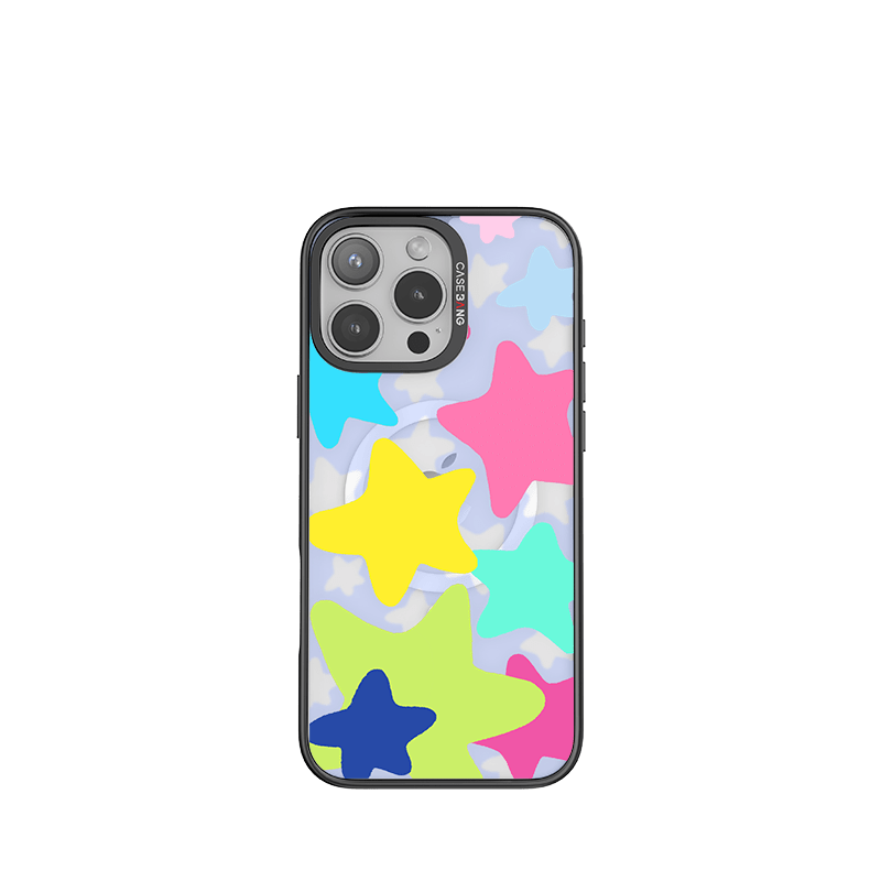 Rainbow Star Imagisnap - CaseBangImagisnapCaseBangiPhone 16 Pro MaxBack Cover+Base Case
