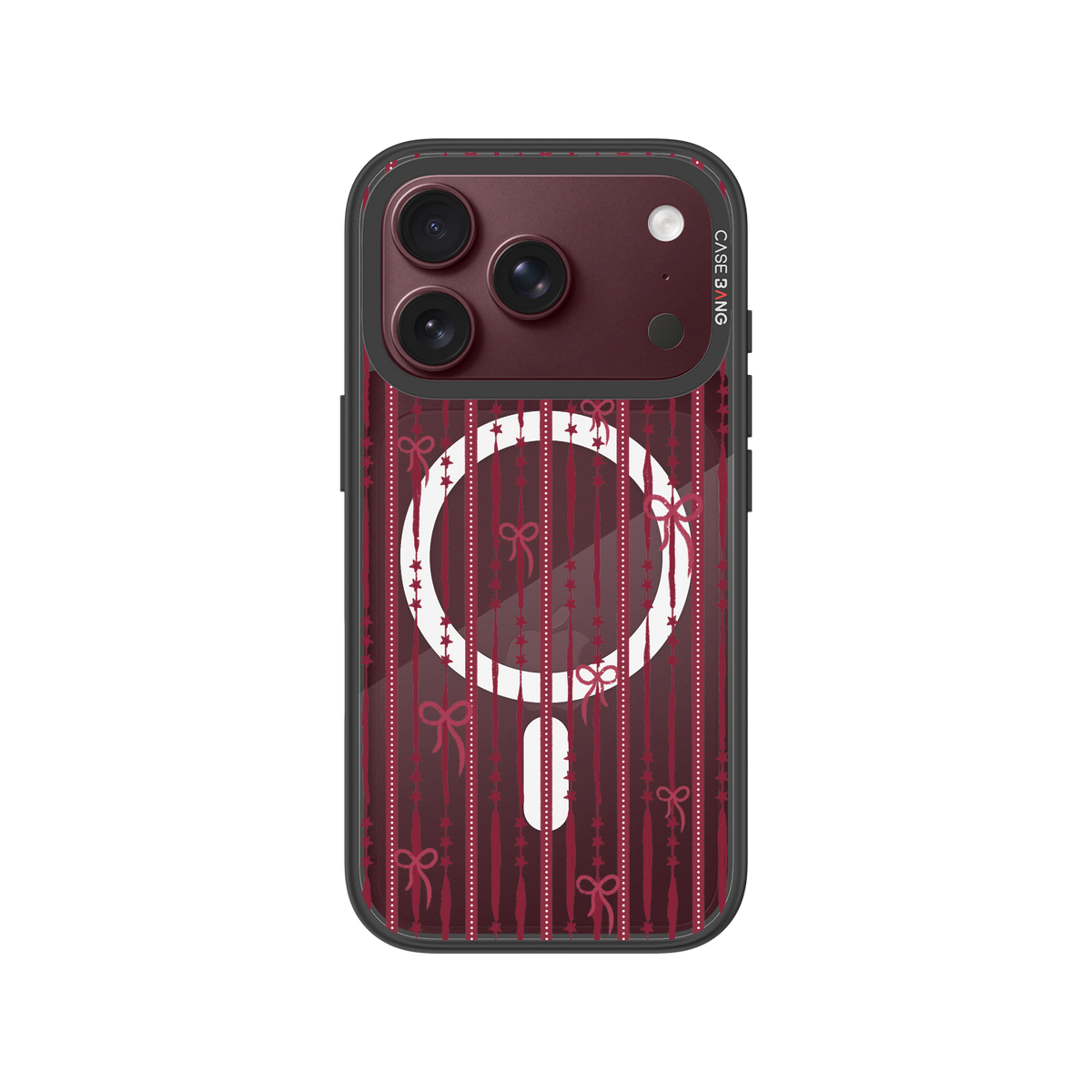Red Bead Snap-On Phone Case