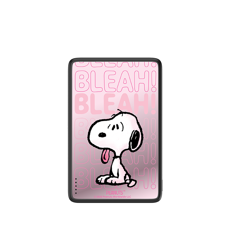 Snoopy Bleah Magnetic Power Bank