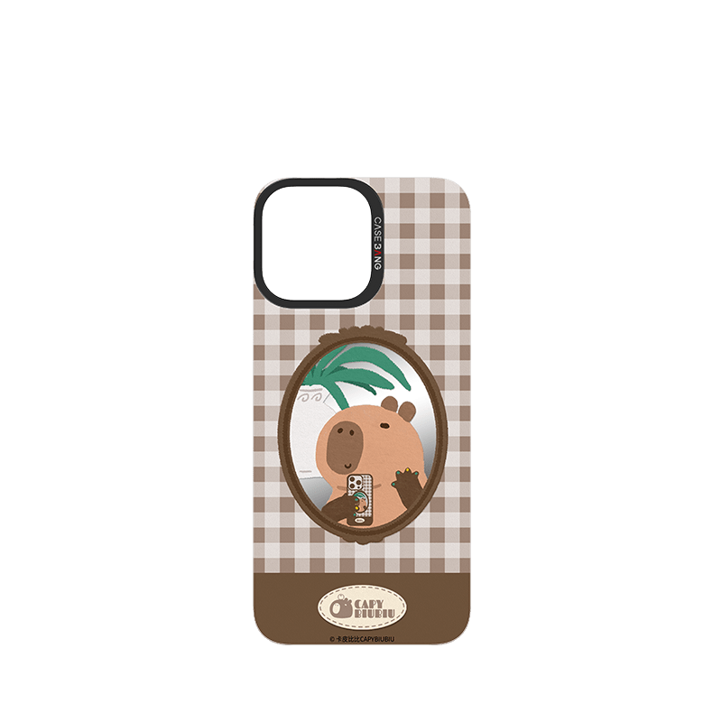 Selfie Capybara Imagisnap - CaseBangImagisnapCaseBangiPhone 16 Pro MaxBack Cover