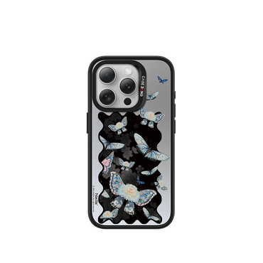 Shadow Of Butterfly MagSafe Snap-On Case for iPhone - CaseBang