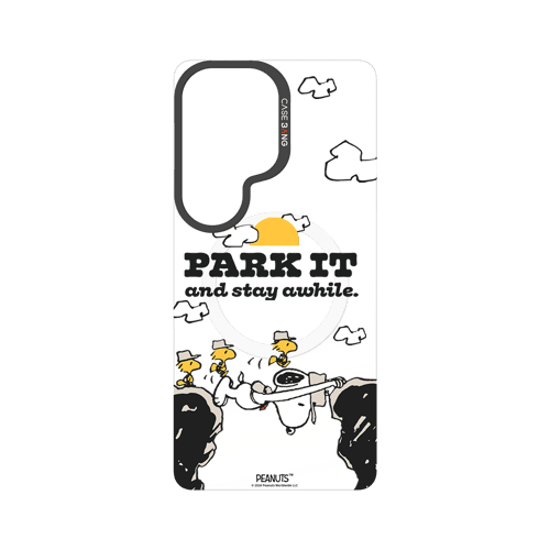 Snoopy Park Day snap-on phone case cover for Samsung S26 Ultra – Snoopy | CaseBang