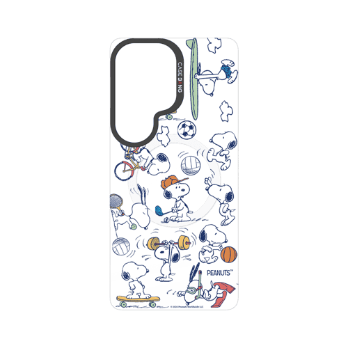 Snoopy Sports Party snap-on phone case cover for Samsung S26 Ultra – Snoopy | CaseBang