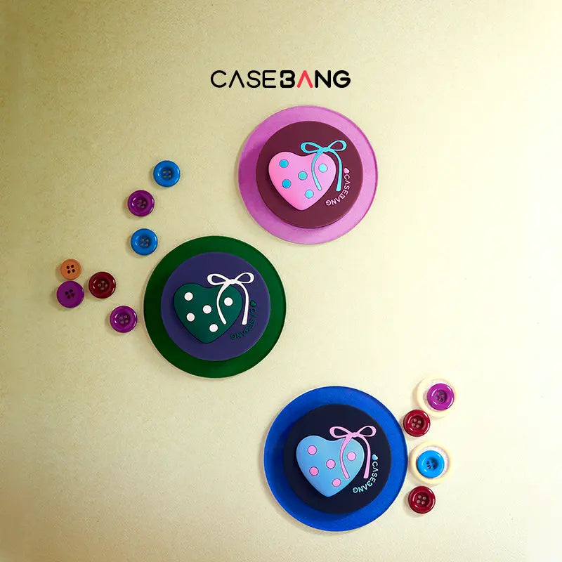 CASEBANG colorful heart grip stand product photo