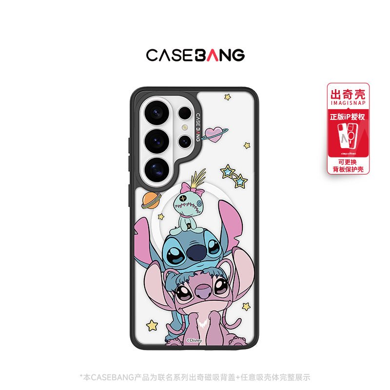 Stitch Stacked Fun Snap - On Phone Case - CaseBangImagisnapCaseBangSamsung S26Back Cover+Base Case