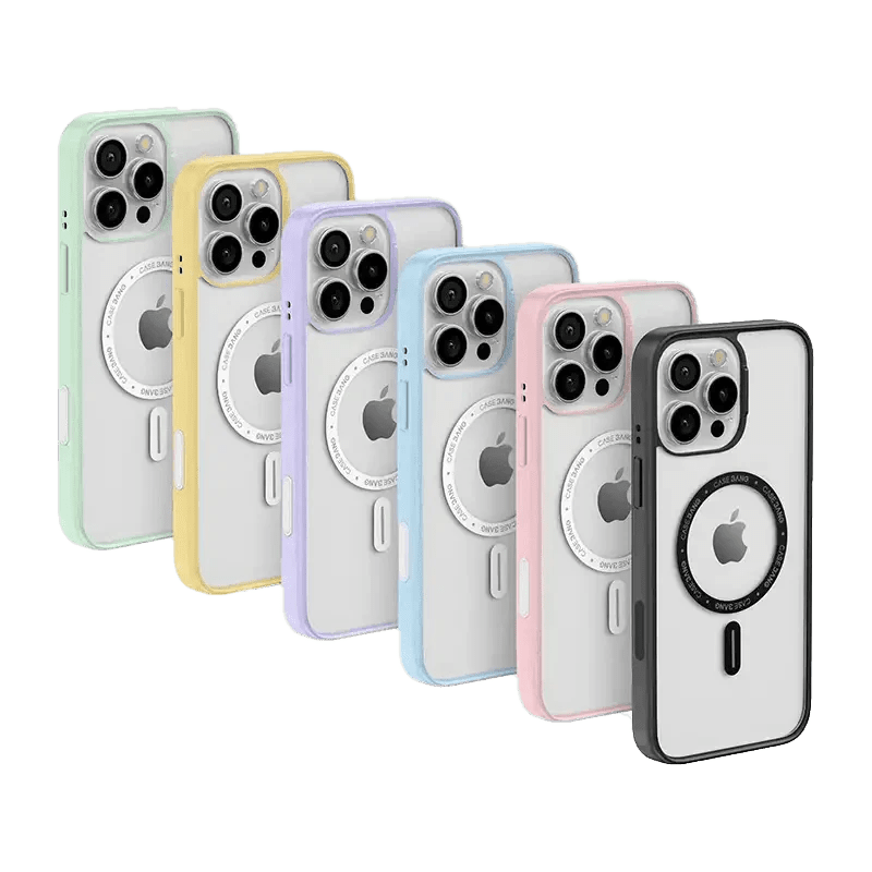 CASEBANG MagSafe-compatible phone case with magnetic accessories