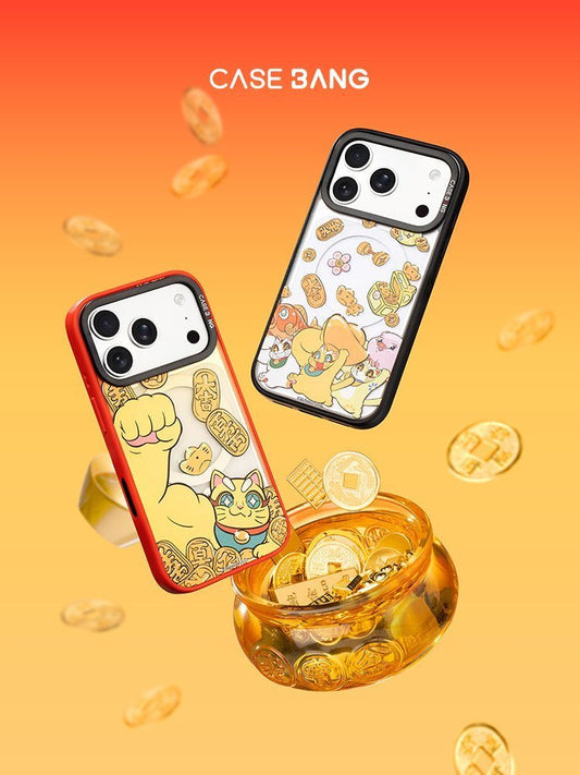 CASEBANG Black Cat and Lucky Power phone case collections