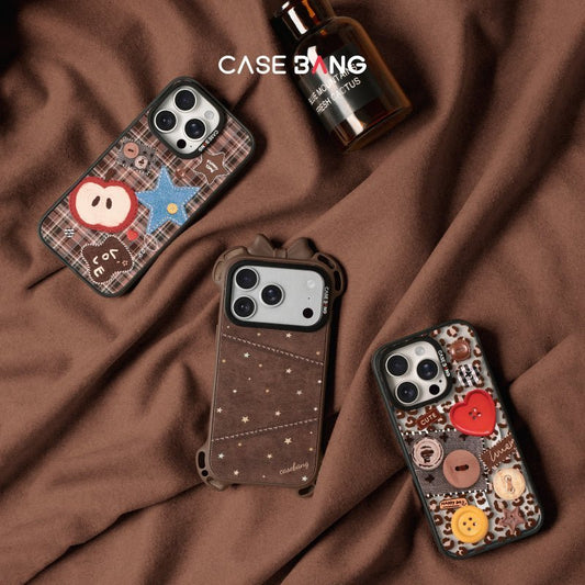 CASEBANG Chocolate Series interchangeable ImagiSnap phone cases and accessories