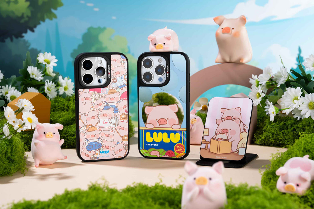 Archived LULU The Piggy and CASEBANG phone case collection