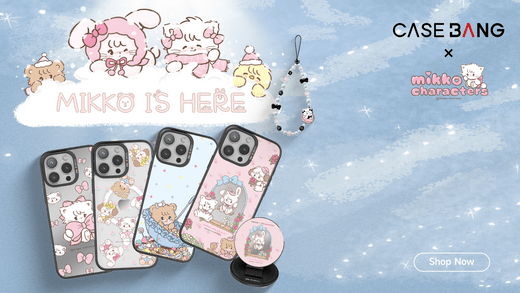 CASEBANG Mikko character Snap-On Covers for the ImagiSnap system