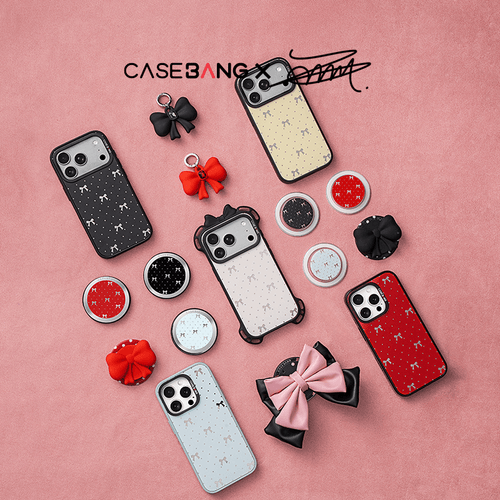 Polka Dot Bow Series - CaseBang